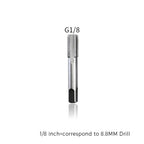 BSP Taper Pipe Tap Metal Thread 1/8" to 3/4" – Straight Flute Pipe Thread Tap Richie's Tap.1