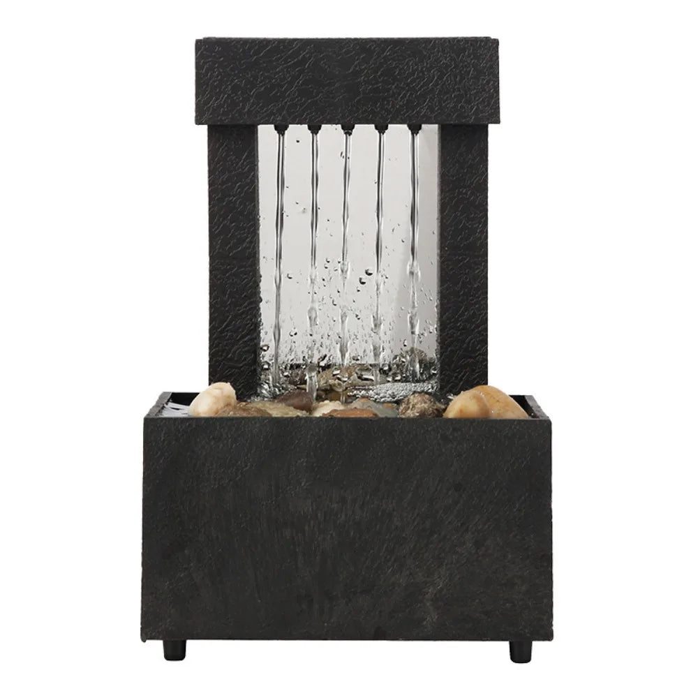 Desktop Water Fountain Waterfall Ornament | USB or Battery Desktop Water Fountain Richie's 1