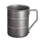 Retro Stainless Steel Mug 380/500ml – Camping & Picnic Cup Stainless Steel Mug Richie's Sliver 500ML <50ml
