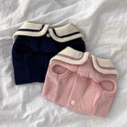 Soft Cotton Dog Sailor Vest | Breathable Puppy Outfit XS–XL Dog Vest Outfit Richie's