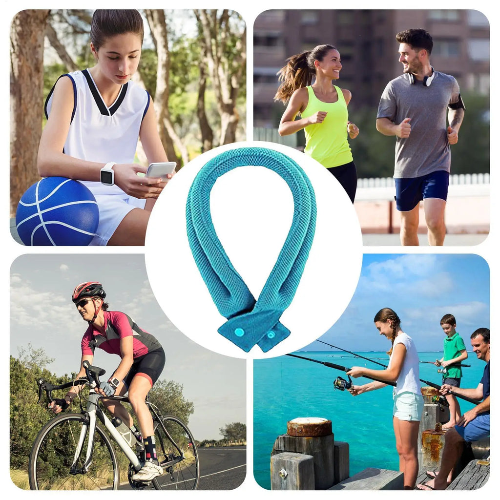 Neck Cooling Wrap Scarf for Outdoor Sports & Hot Weather Cooling Neck Wrap Richie's