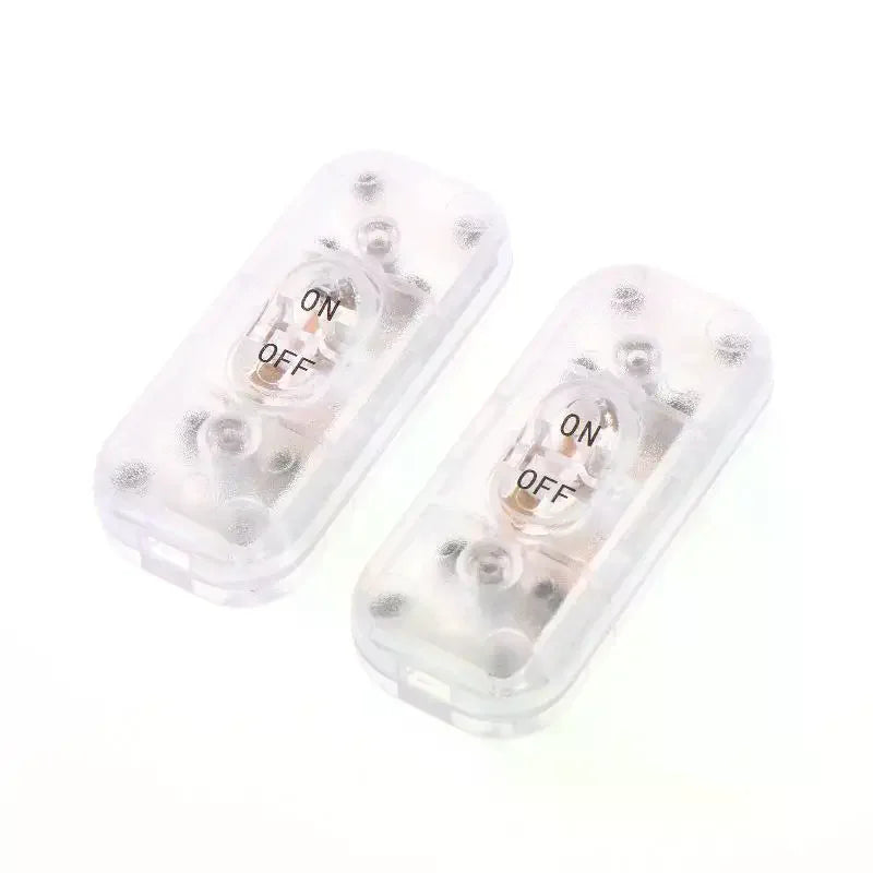 2pcs Inline Cord Switch 250V 6A for Table Lamp & LED Desk Light Inline Cord Switch Richie's