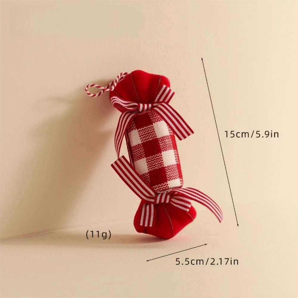 Candy Cane Christmas Ornaments – Striped Xmas Tree Pendants Christmas Ornaments Richie's 6