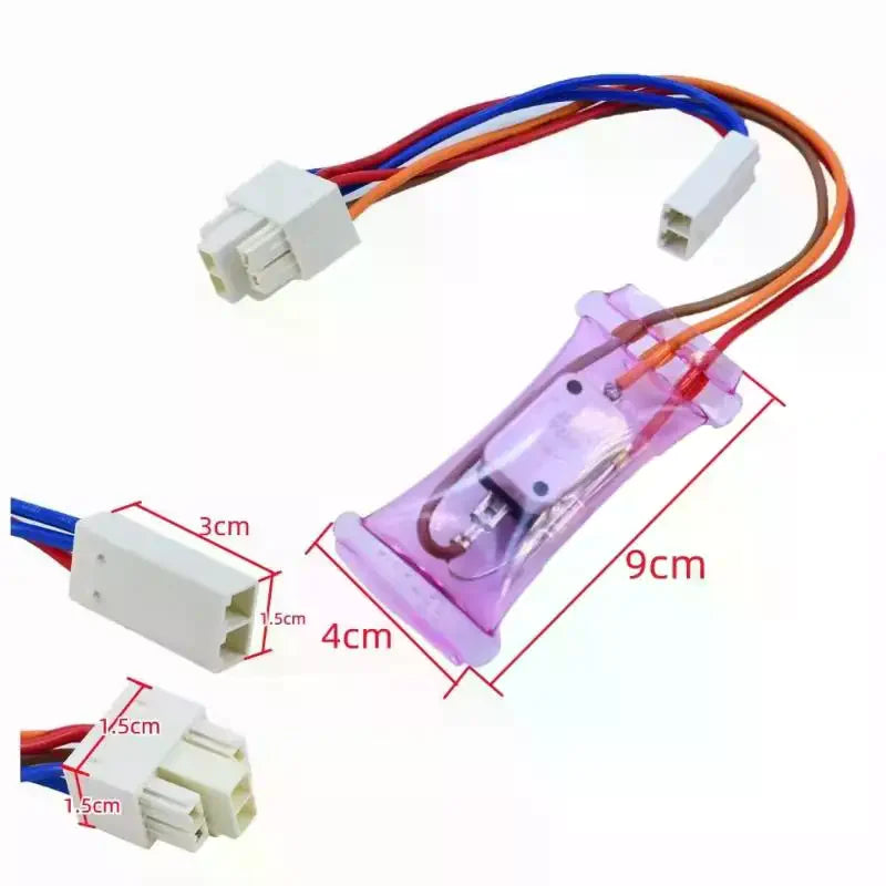 N12-5 Bimetal Defrost Thermostat for Fridge Freezer AC250V 10A Defrost Thermostat Richie's