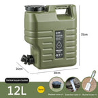 APWIKOGER 12L Portable Camping Water Carrier Tank with Spigot Camping Water Carrier Richie's