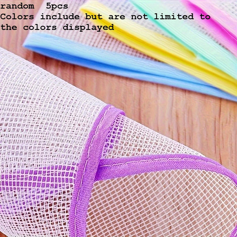Heat-Resistant Ironing Mat with Hooks – Washable Polyester Ironing Mat Richie's random color 5pcs