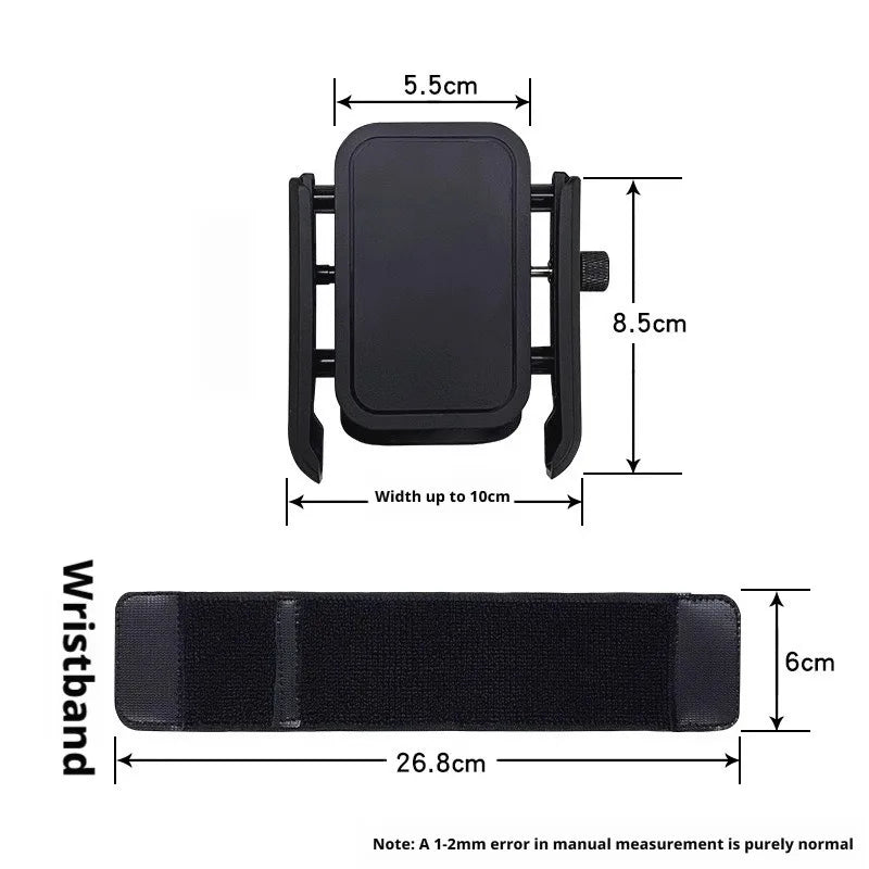 360° Rotatable Wrist Phone Holder for Running & Cycling Wrist Phone Holder Richie's Wrist-Worn