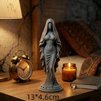 Praying Guardian Angel Statue 3D Printed Religious Figurine Decorative Figurine Richie's A5