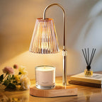 Candle Warmer Lamp with Timer & Dimmer | Adjustable Height Candle Warmer Lamp Richie's Amber-US Plug