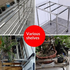 Galvanized Steel Square Tube Connector No-Weld Pipe Joint Buckle Pipe Joint Connector Richie's