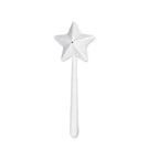 Magic Wand Salt & Pepper Shakers – Star Design Condiment Set Salt & Pepper Shaker Richie's White