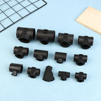 5Pcs T/Y-Shape Three-Way Corrugated Hose Wiring Connector Wiring Harness Connector Richie's