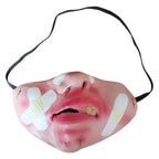 Halloween Latex Half Face Scary Mask – Cosplay Party Prop Halloween Costume Mask Richie's D