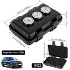 Magnetic Key Holder Box – Waterproof Under Car Spare Key Safe Magnetic Key Box Richie's