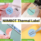 Niimbot B1/B21 Thermal Label Maker – Waterproof Sticker Printer Thermal Label Printer Richie's