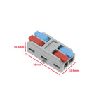 2/3/4/5 Pin Push-In Lever Wire Connector Terminal Block CE Wire Connector Terminal Richie's