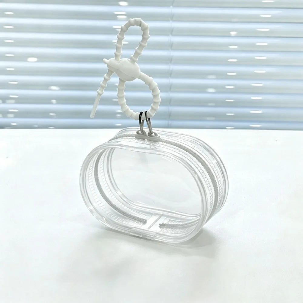 Transparent PVC Pet Food Pouch with Zipper & Hanging Loop Pet Treat Pouch Richie's Transparent 2