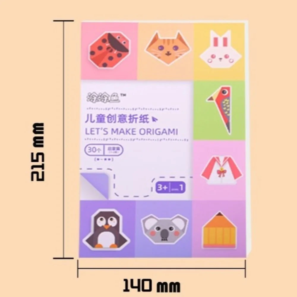 DIY Origami Paper Animal Kit – 30 Sheets Cute Desk Décor Origami Craft Kit Richie's