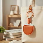 Ping-Pong Racket Keychain PU Leather Table Tennis Bag Pendant Sports Keychain Pendant Richie's
