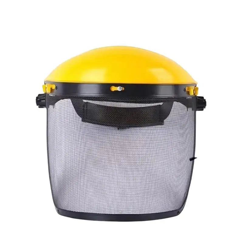 Wire Mesh Face Shield Helmet – Adjustable Garden & Chainsaw Safety Face Shield Richie's