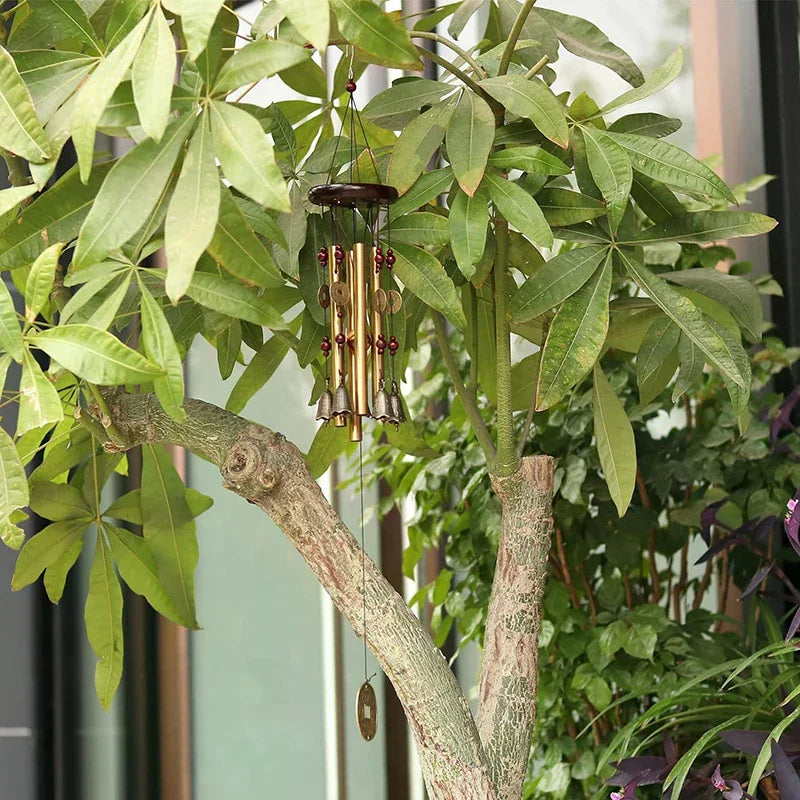Large Metal Hanging Wind Chimes – Outdoor Garden Home Decor Hanging Wind Chimes Richie's