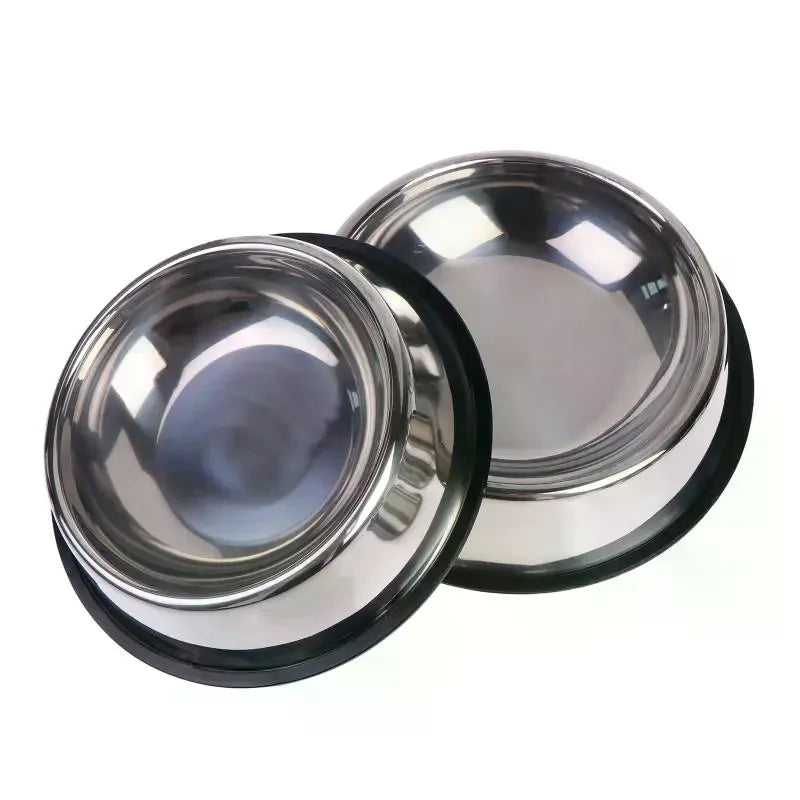 Stainless Steel Non-Slip Pet Bowl for Dogs & Cats | Richie's Pet Feeding Bowl Richie's