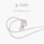 QKZ A2 HiFi Earphone Cable with Mic – 3.5mm Detachable 1.2M Earphone Cable Richie's