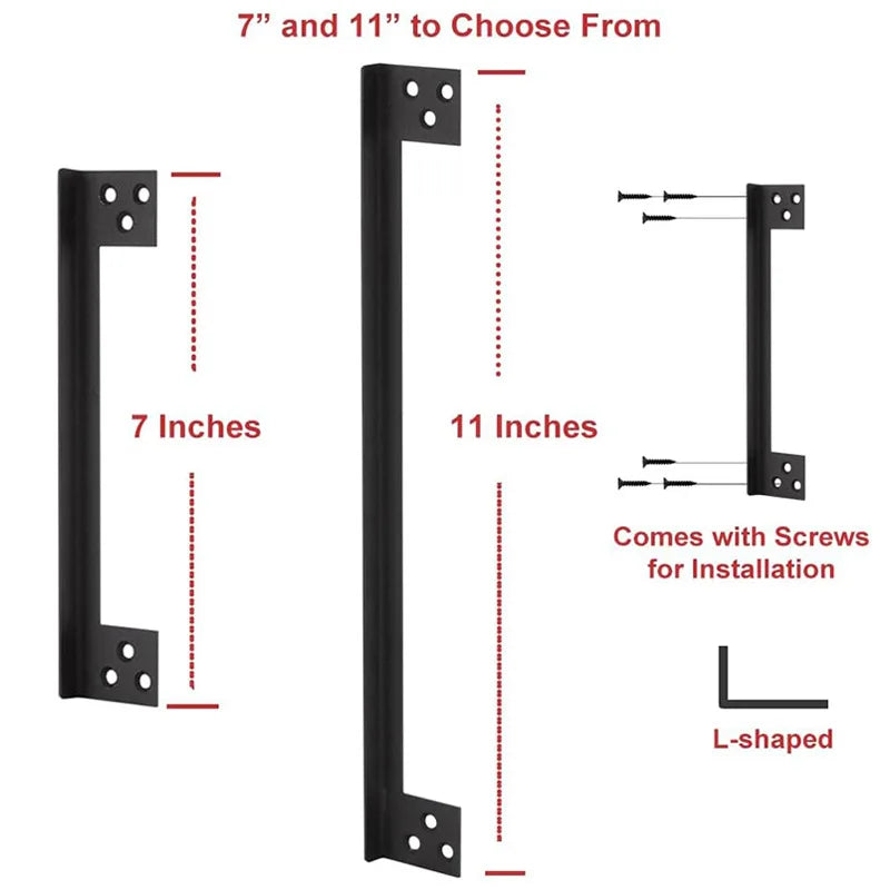 Door Latch Guard Plate – Outswing Door Security Shield Door Security Guard Richie's