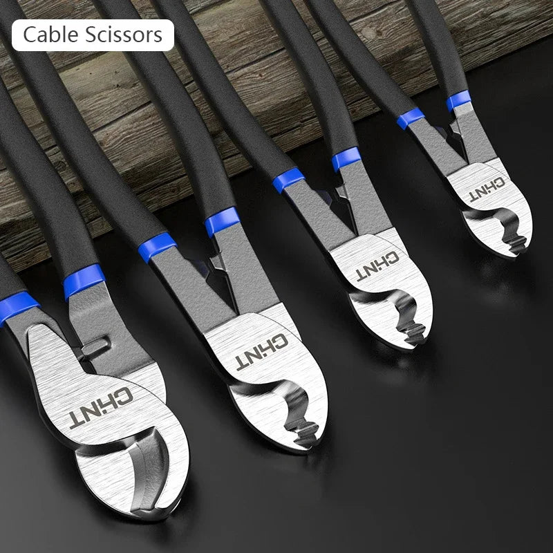 Wire Stripper & Cable Cutter Pliers 6/8/10 Inch | Chrome-V Steel Wire Stripper Pliers Richie's