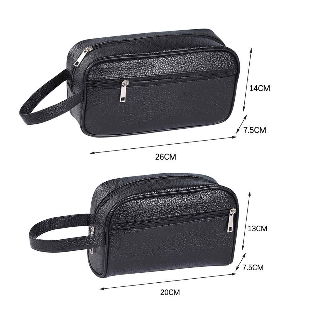 Men's PU Leather Clutch Wristlet Bag – Phone & Card Wallet Clutch Wristlet Bag Richie's