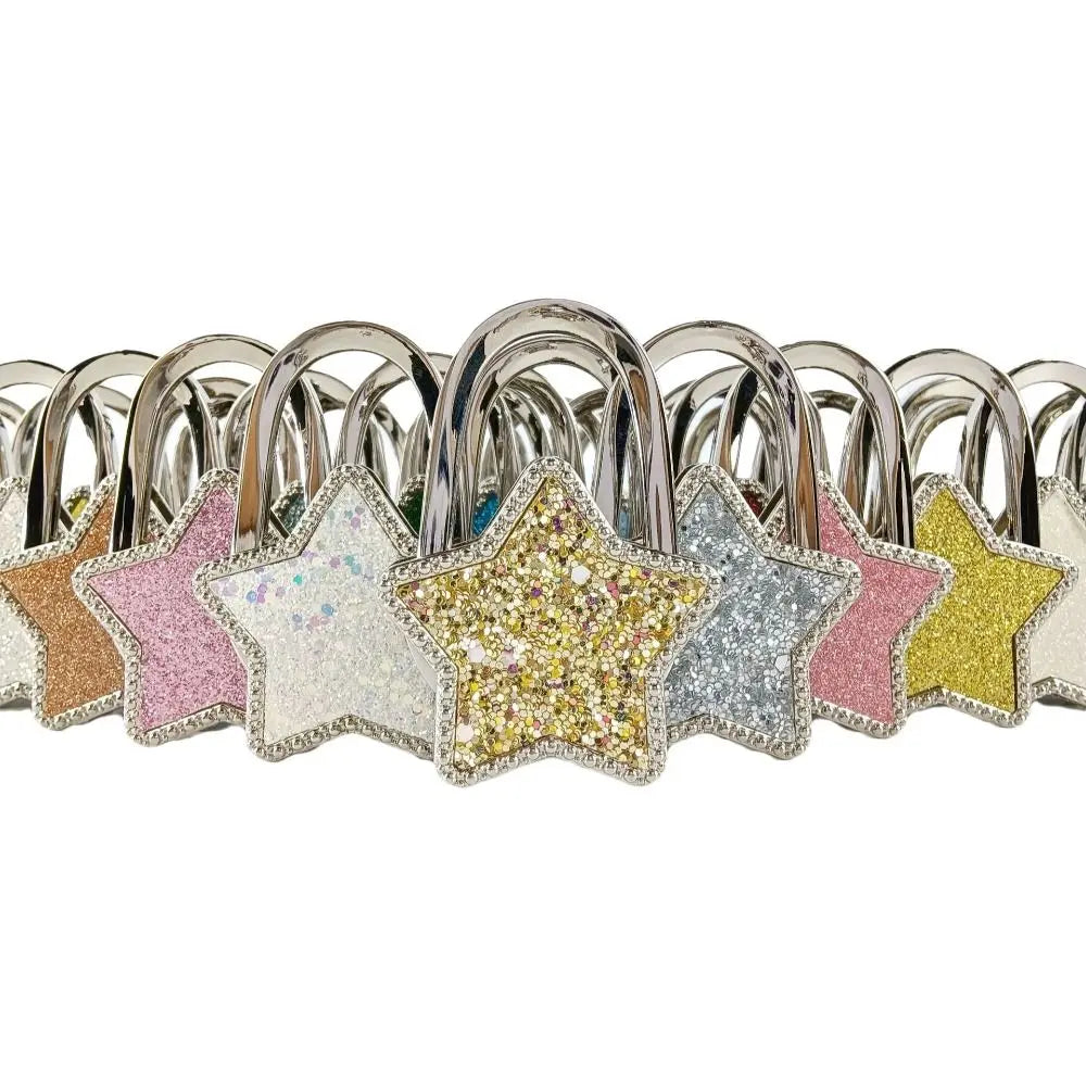 Foldable Star Handbag Hook – Zinc Alloy Purse Hanger for Table Handbag Hook Hanger Richie's
