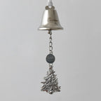Silver Iron Christmas Bell Ornament with Ribbon – Jingle Bell Christmas Bell Ornament Richie's 07