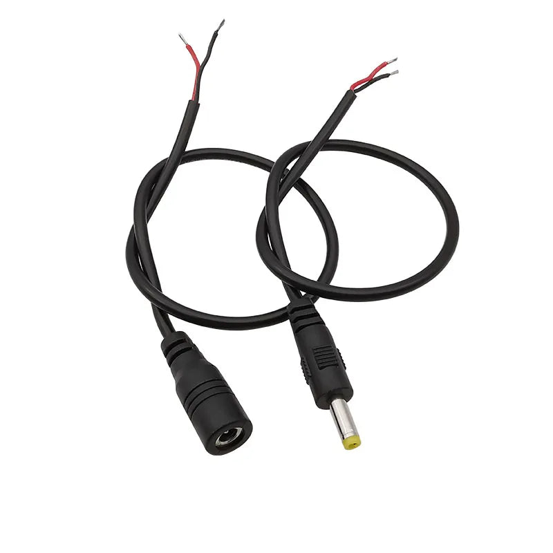 4.0x1.7mm DC Male Female Power Connector Cable – CCTV & LED DC Power Connector Richie's