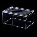 Transparent Acrylic Reptile Terrarium – Ventilated Lizard Habitat Reptile Terrarium Richie's -25x15x15cm