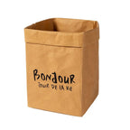 Reusable Washable Kraft Paper Bag – Large Capacity Shopping Tote Reusable Shopping Bag Richie's 02-L