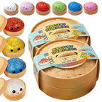 Glitter Dumpling Squishy Sensory Fidget Toy with Steamer Box Squishy Fidget Toy Richie's Random 2PCS