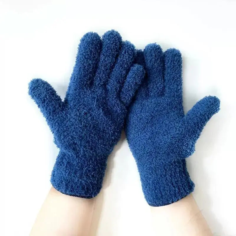 Microfiber Dusting Gloves – Stretchable Cleaning Gloves for Home & Car Microfiber Cleaning Gloves Richie's A13