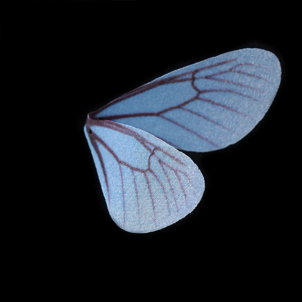50Pcs Sky-Blue Chiffon Dragonfly Wings – DIY Earring Craft DIY Craft Supplies Richie's