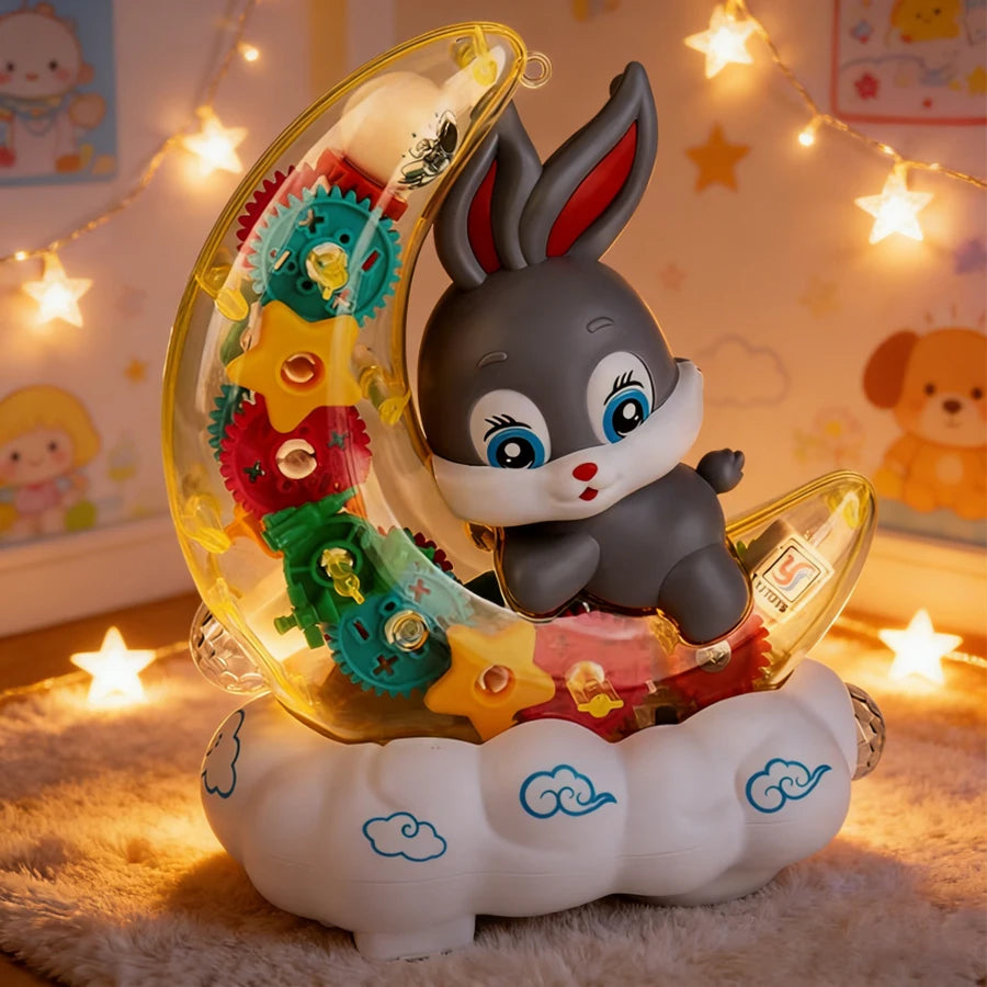 Kids Electric Bunny Toy Car – Lights, Music & Moving Gears Electric Toy Car Richie's