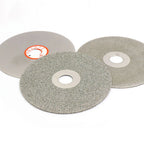 4" Diamond Flat Lap Wheel 36–3000 Grit Lapidary Grinding Disc Lapidary Grinding Disc Richie's