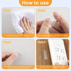 FUCHU Nano Double-Sided Tape – Reusable, Waterproof Wall Mounts Nano Mounting Tape Richie's
