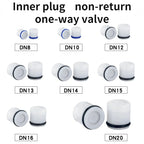 Plastic Spring Check Valve Core One-Way Non-Return 10 Pcs Check Valve Core Richie's