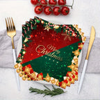 40pcs Christmas Paper Napkins Snowflake Holiday Party Décor Christmas Paper Napkins Richie's