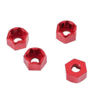 4Pcs 5mm–7mm Hex Wheel Hub Adapters for SCX24 WPL MN RC Car RC Car Upgrade Parts Richie's