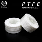 PTFE Teflon Flat Gasket Washer M4–M57 | 1–3mm Seal Ring PTFE Gasket Washer Richie's