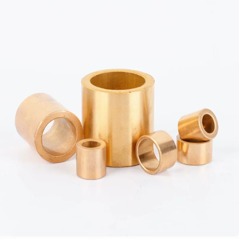 5pcs Brass Bushing Guide Sleeve OD 18mm ID 12mm Precision Oil Bearing Brass Bushing Bearing Richie's 12mmx18mmx18mm