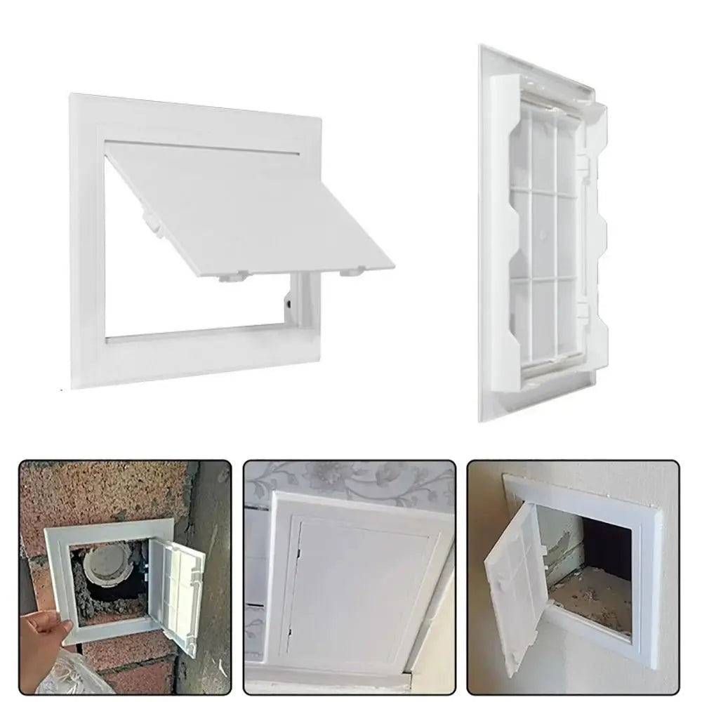 White Hinged ABS Access Panel Hatch – Wall & Ceiling Sizes Access Panel Hatch Richie's