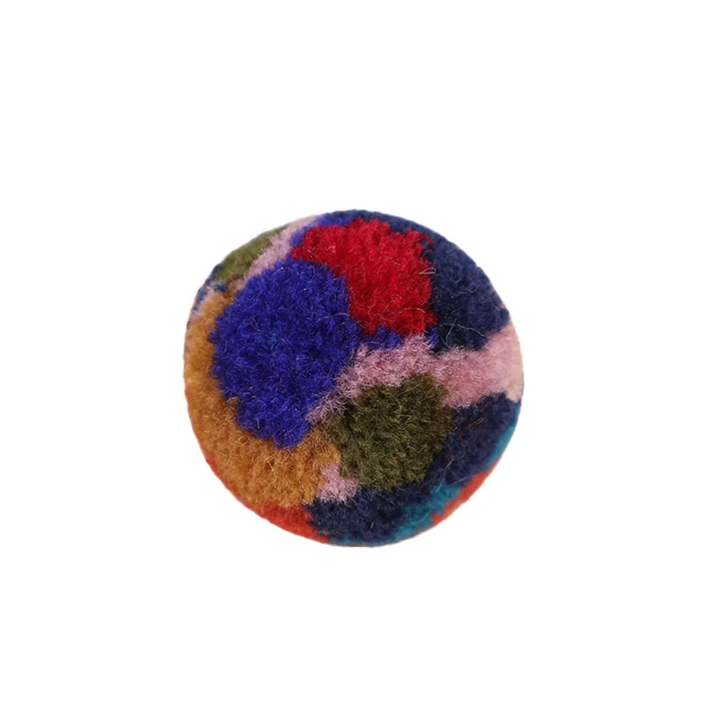 40Pcs Soft 2.5cm Pom Poms for DIY Crafts, Decor & Keychains Craft Pom Poms Richie's Default Title