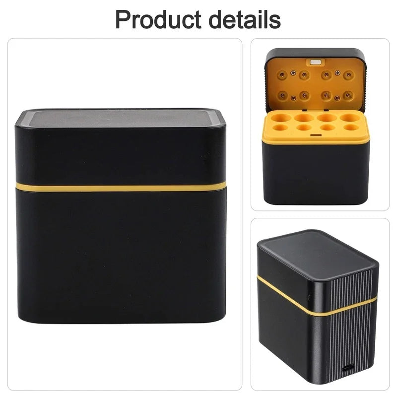 8-Slot 1.5V Rechargeable AA/AAA Lithium Batteries & USB Charger Battery Charger Kit Richie's