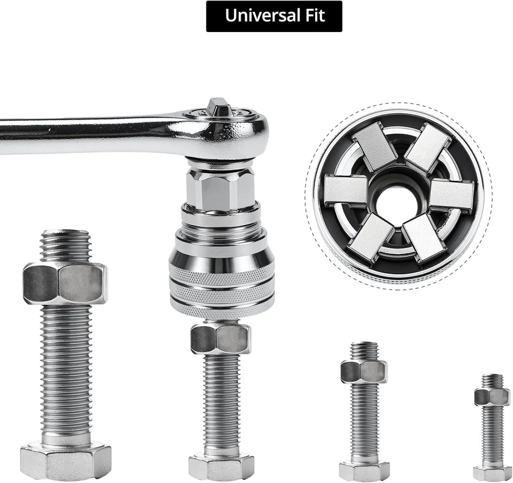 Adjustable Universal Socket Wrench 10–19mm | 3/8" Drive Socket Wrench Richie's